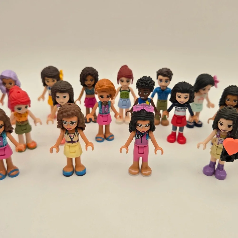 LEGO Friends 22 Mini-doll Figures Lot Heartlake City Aesthetic - Picture 5 of 13